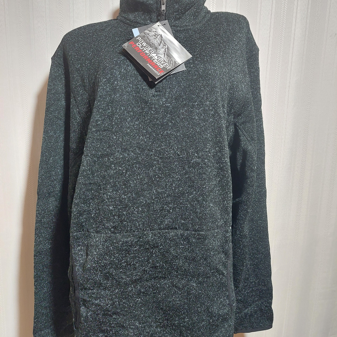 POLERON GRIS POWDER RIVER TALLA XXL 1