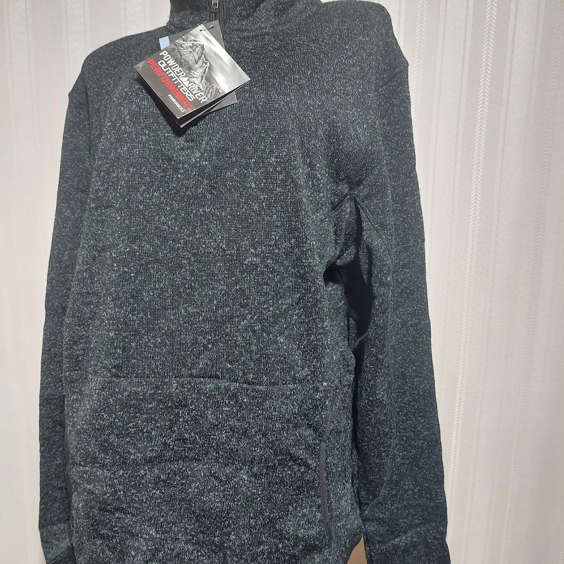POLERON GRIS POWDER RIVER TALLA XXL 2