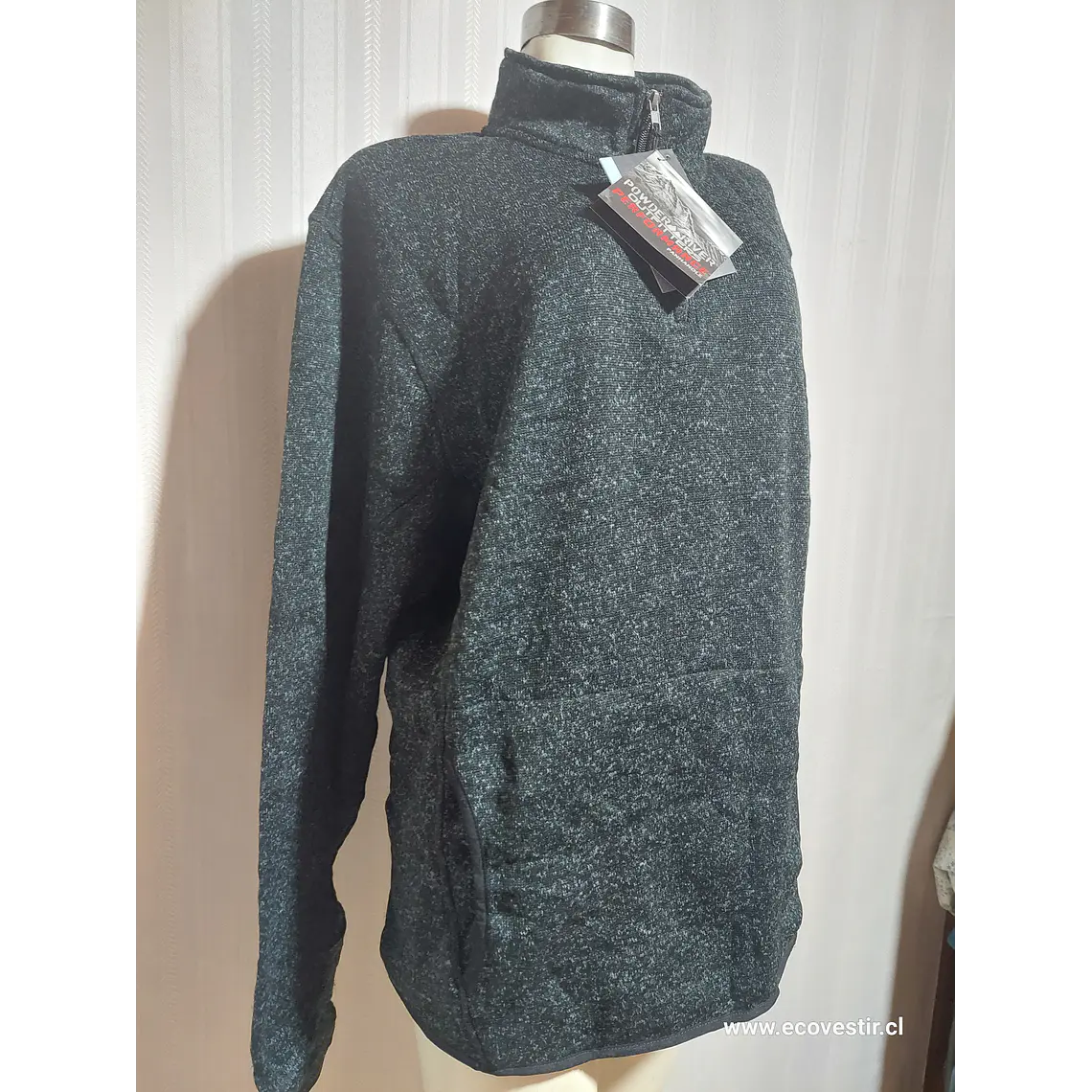 POLERON GRIS POWDER RIVER TALLA XXL 3