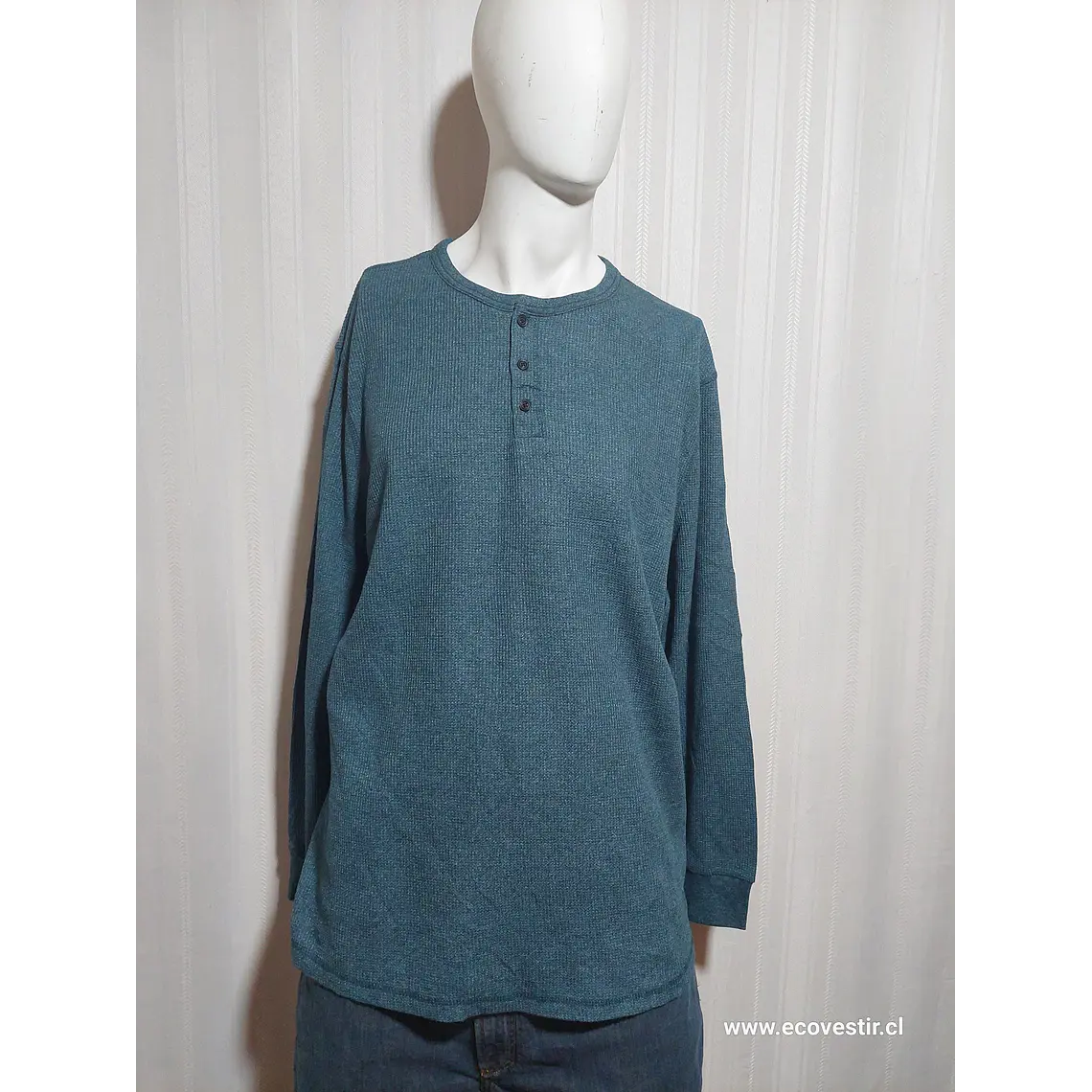 POLERA VERDE GEORGE TALLA XXL 1