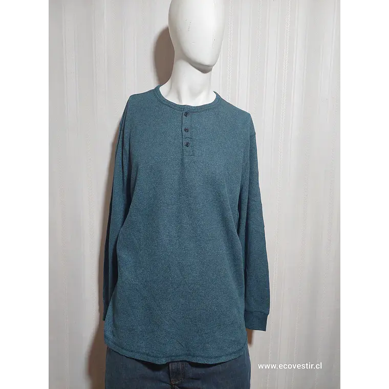 POLERA VERDE GEORGE TALLA XXL 1