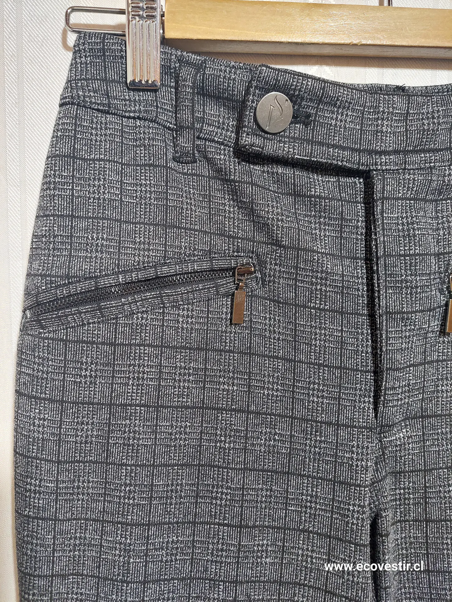 PANTALÓN GRIS SIMPLY VERA TALLA XS 2