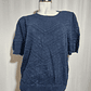 SWEATER M/C AZUL LOFT TALLA XL - Miniatura 1
