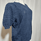 SWEATER M/C AZUL LOFT TALLA XL - Miniatura 2