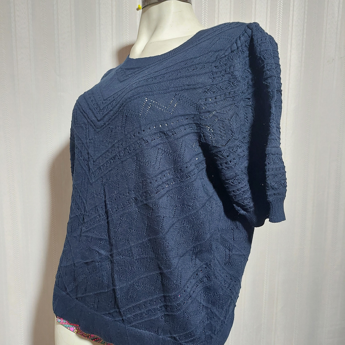 SWEATER M/C AZUL LOFT TALLA XL 3