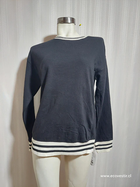 POLERÓN NEGRO WONDER NATION TALLA XXL 