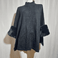 SWEATER NEGRO SARKS FIFTH AVENUE TALLA XL TG - Miniatura 1