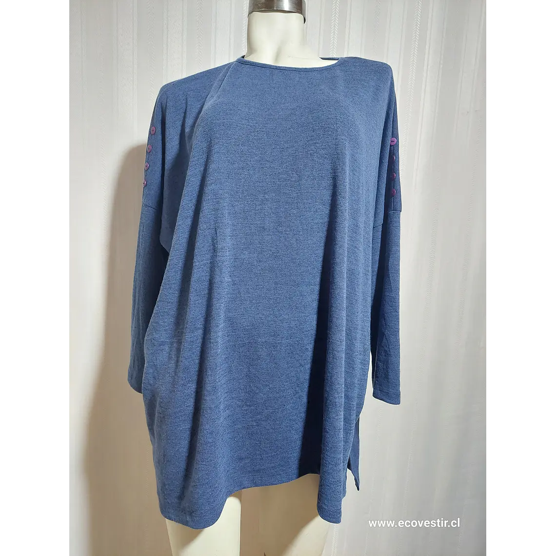 SWEATER AZUL CLARA SUN WOO TALLA XL 1