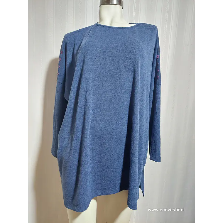 SWEATER AZUL CLARA SUN WOO TALLA XL 1