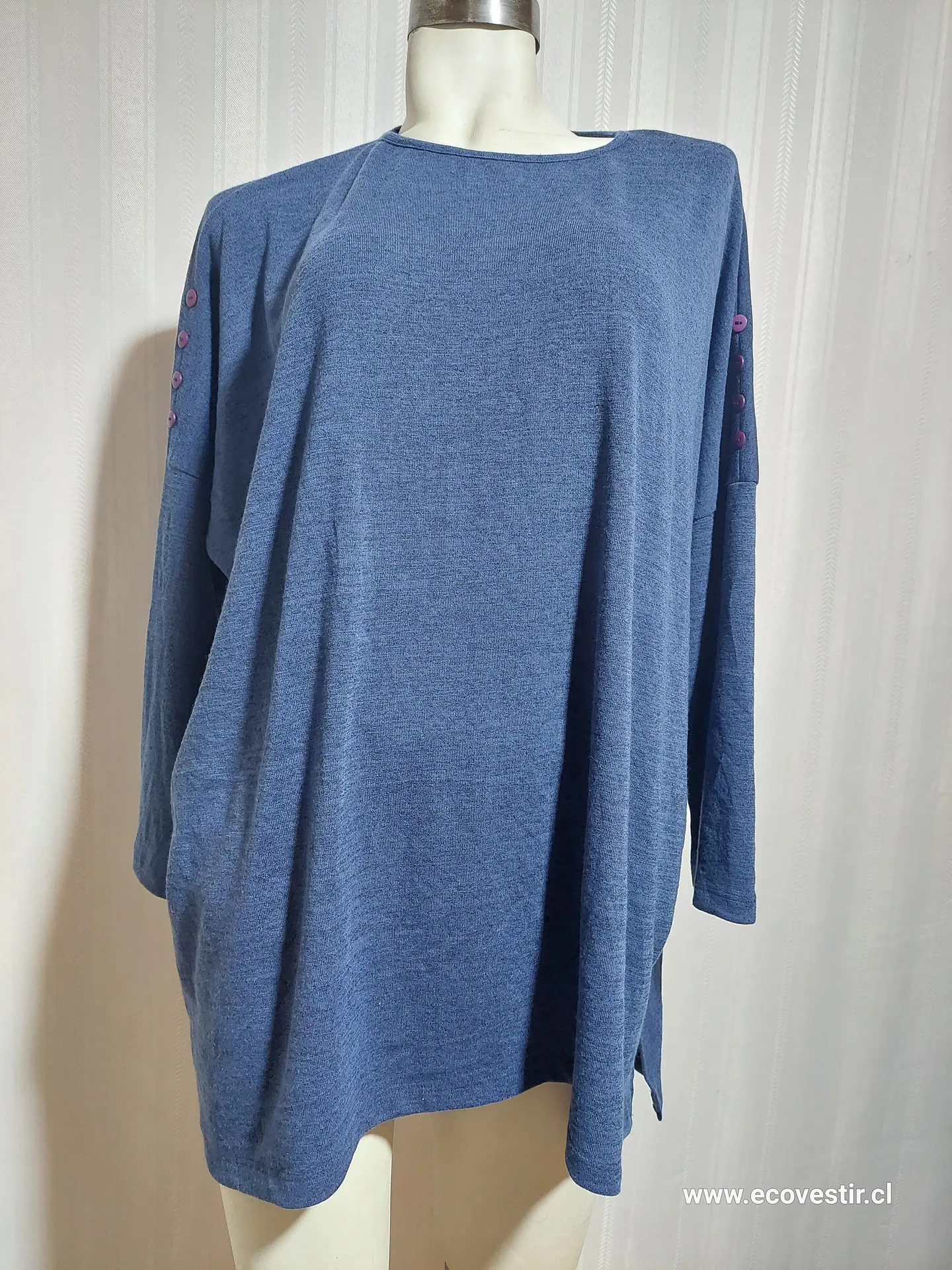 SWEATER AZUL CLARA SUN WOO TALLA XL 1