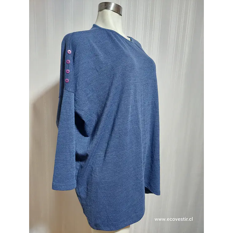 SWEATER AZUL CLARA SUN WOO TALLA XL 2