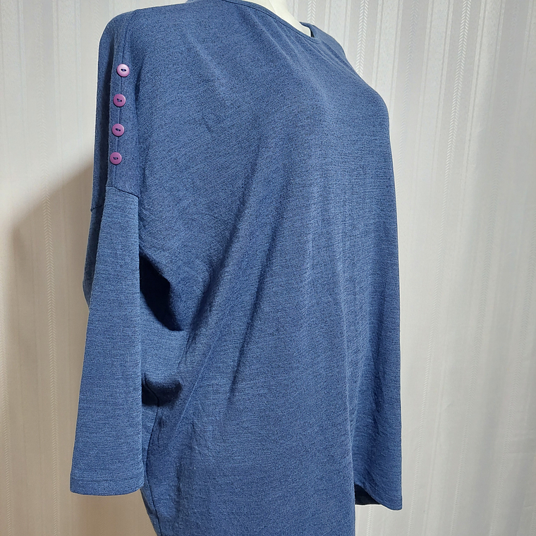 SWEATER AZUL CLARA SUN WOO TALLA XL 2