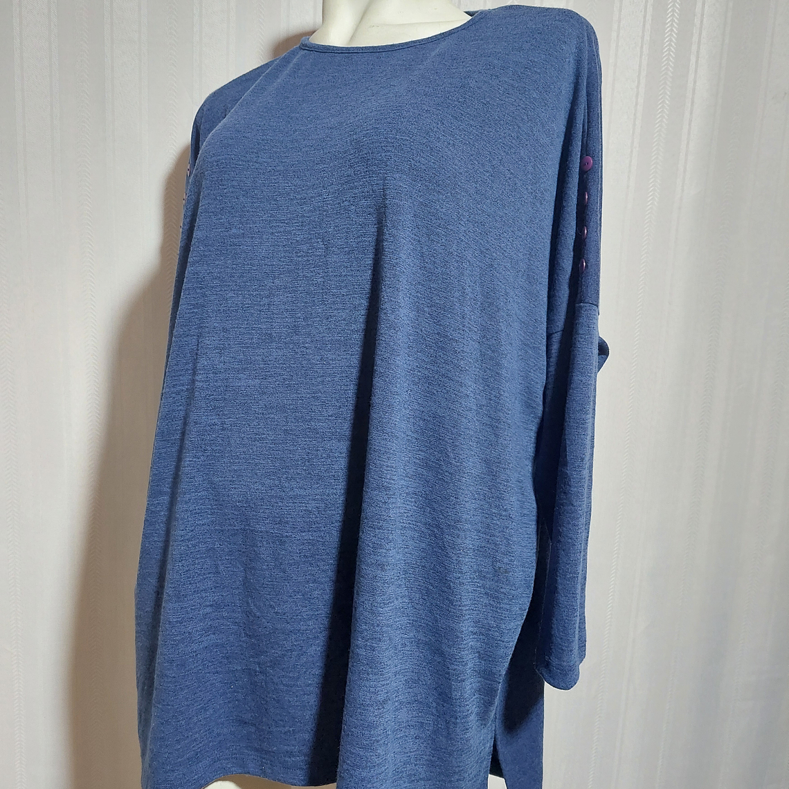 SWEATER AZUL CLARA SUN WOO TALLA XL 3