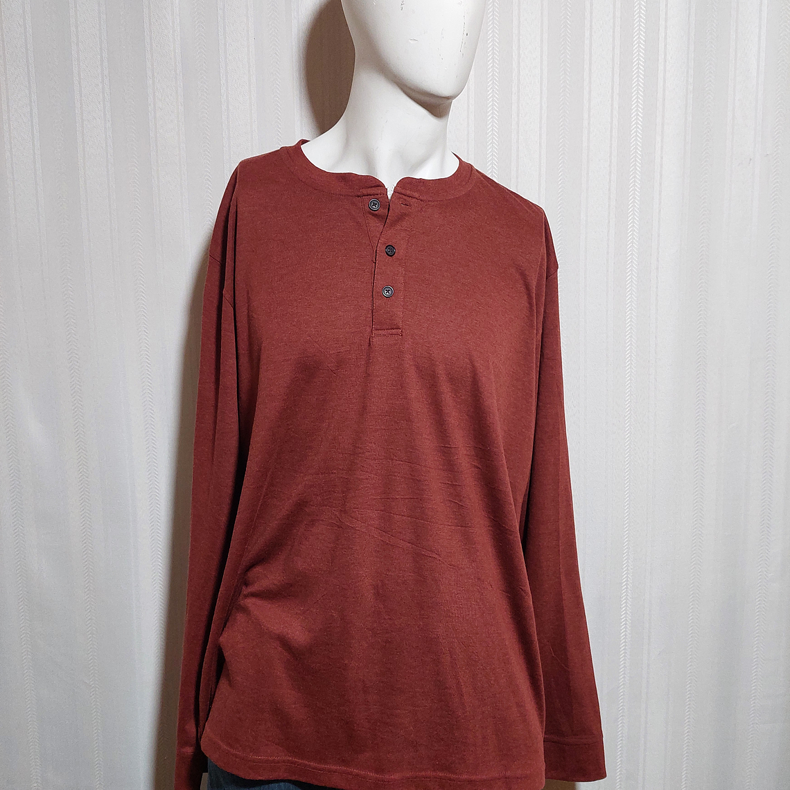 POLERA GRANATE CROFT & BARROW TALLA XXL 2