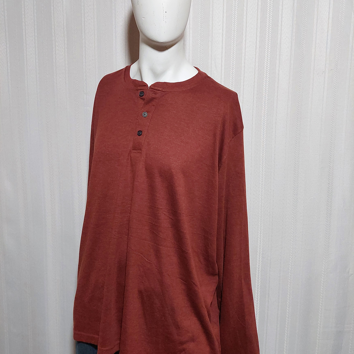 POLERA GRANATE CROFT & BARROW TALLA XXL 1