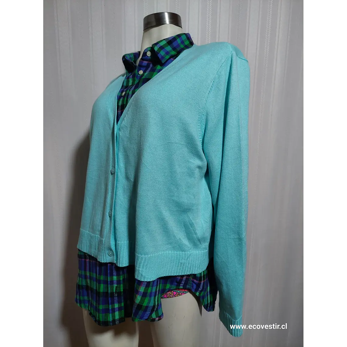 CHALECO BOTON CALIPSO D&CO TALLA L 3