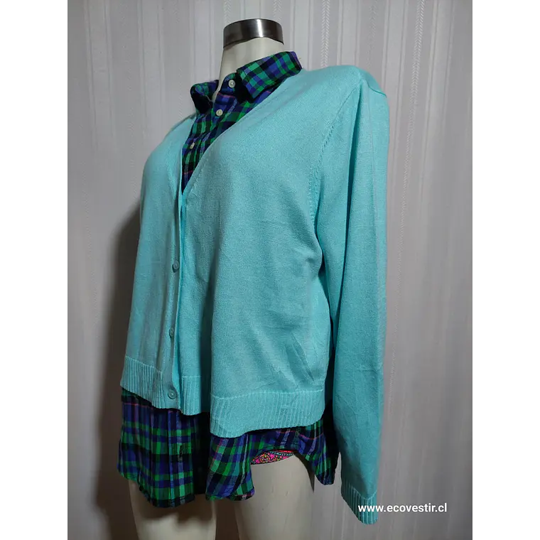 CHALECO BOTON CALIPSO D&CO TALLA L 3