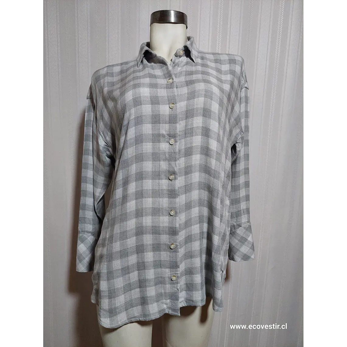 BLUSA GRIS J.Jill TALLA XL 1