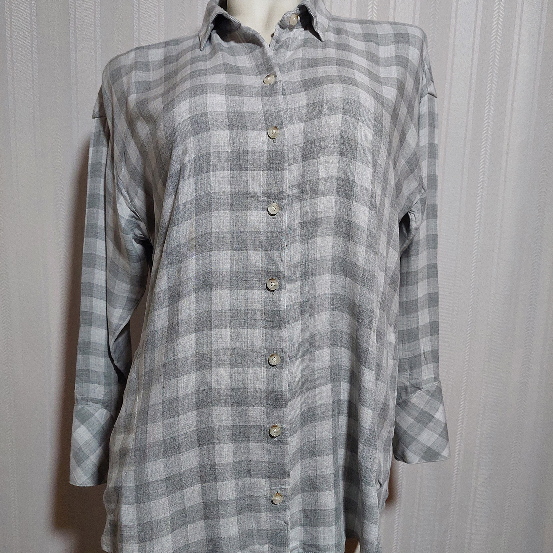 BLUSA GRIS J.Jill TALLA XL 1