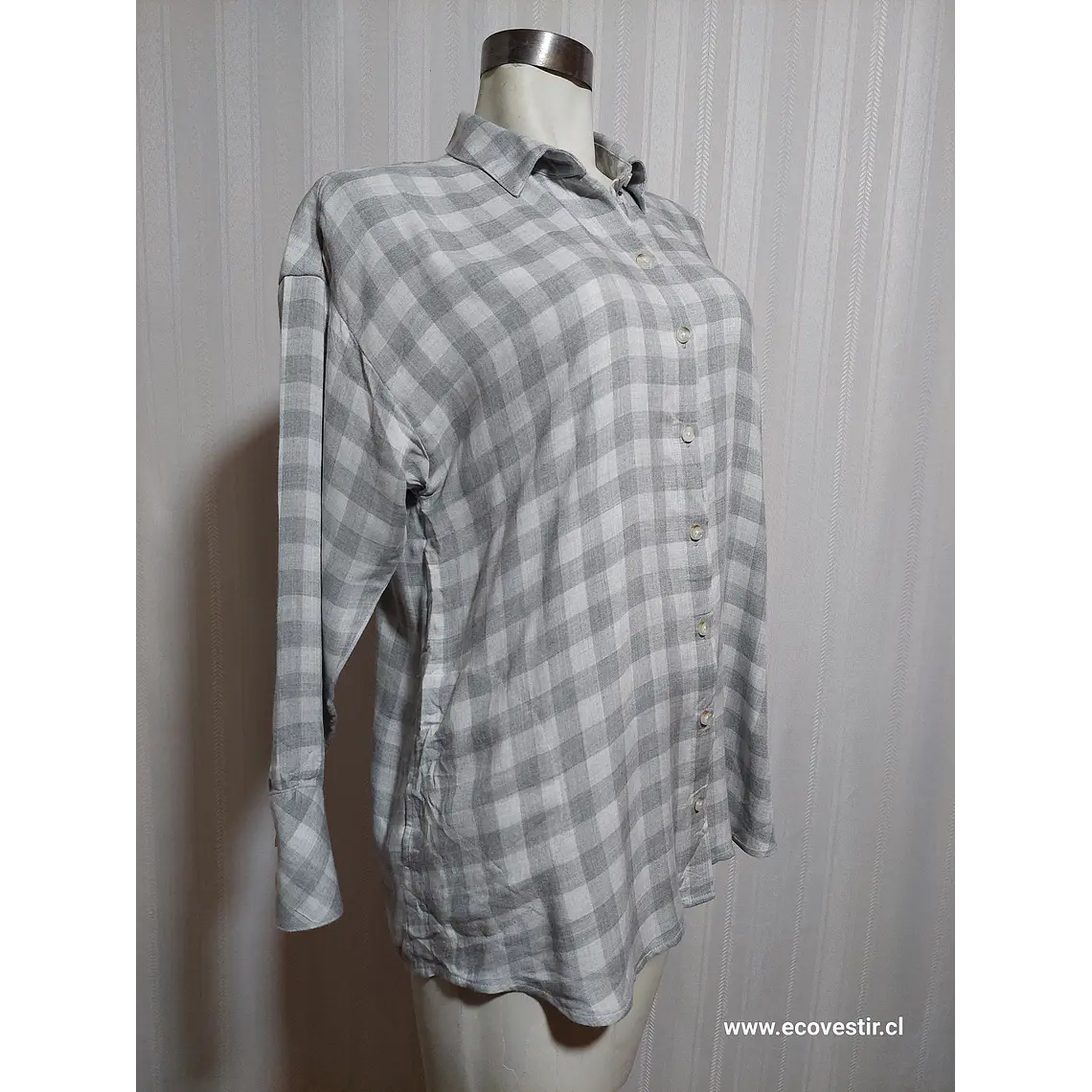BLUSA GRIS J.Jill TALLA XL 2