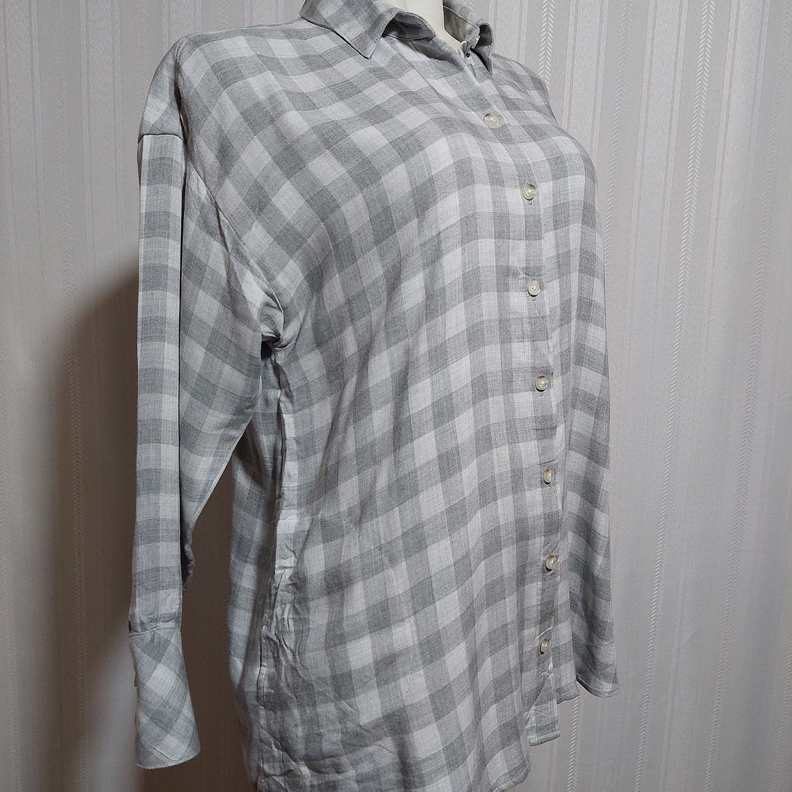 BLUSA GRIS J.Jill TALLA XL 2