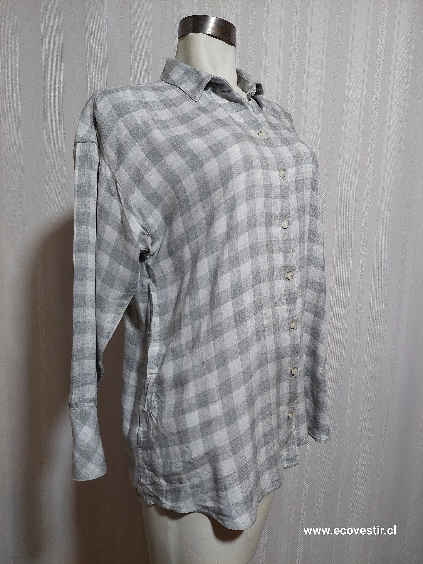 BLUSA GRIS J.Jill TALLA XL 2