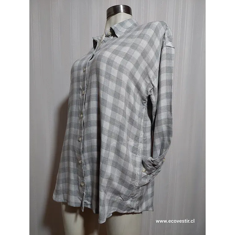 BLUSA GRIS J.Jill TALLA XL 3