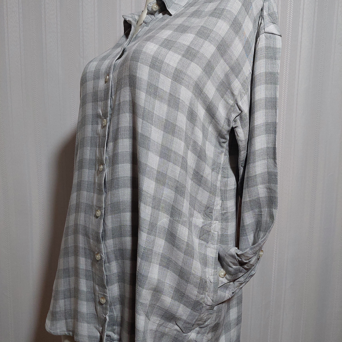 BLUSA GRIS J.Jill TALLA XL 3
