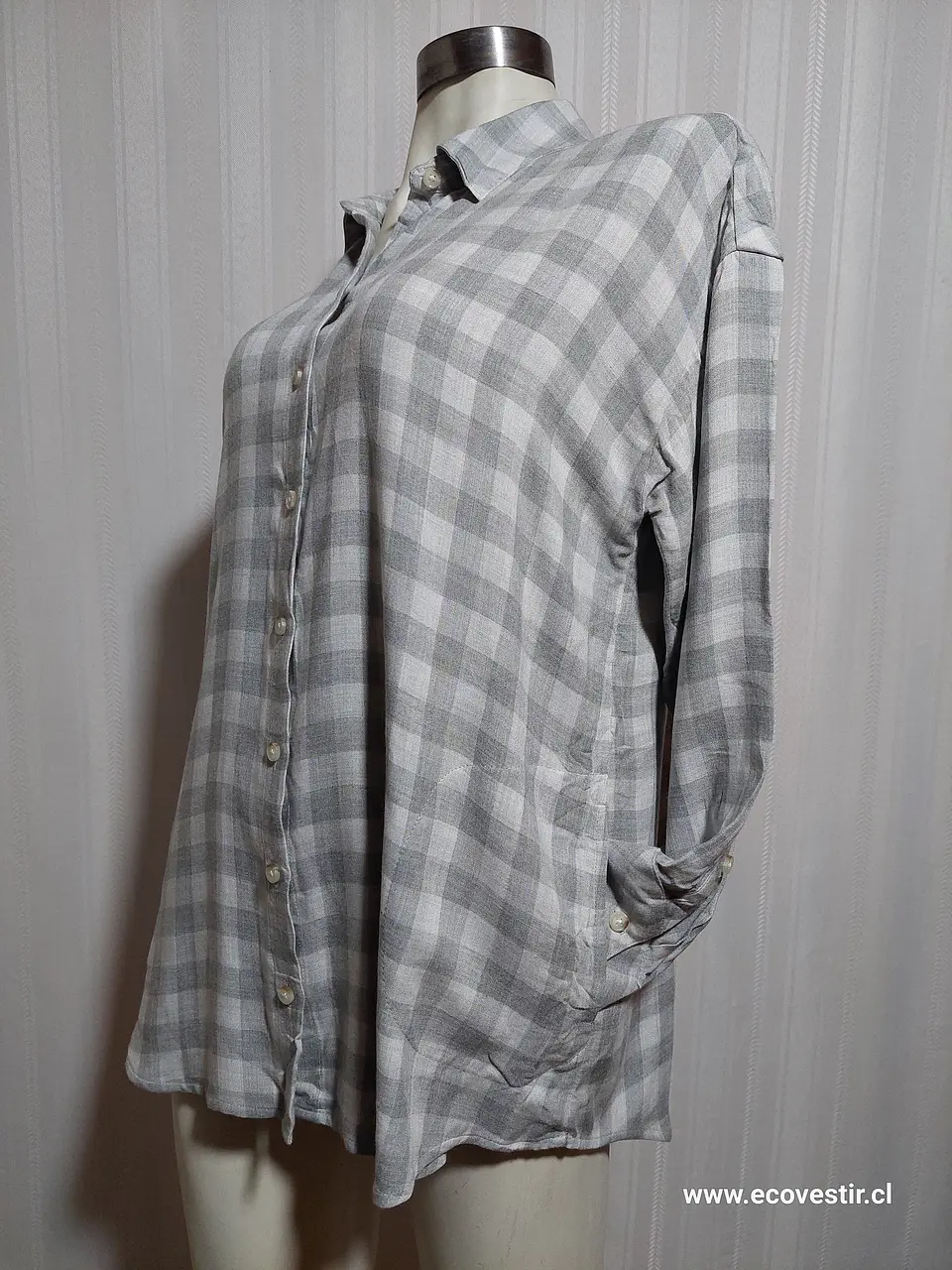 BLUSA GRIS J.Jill TALLA XL 3