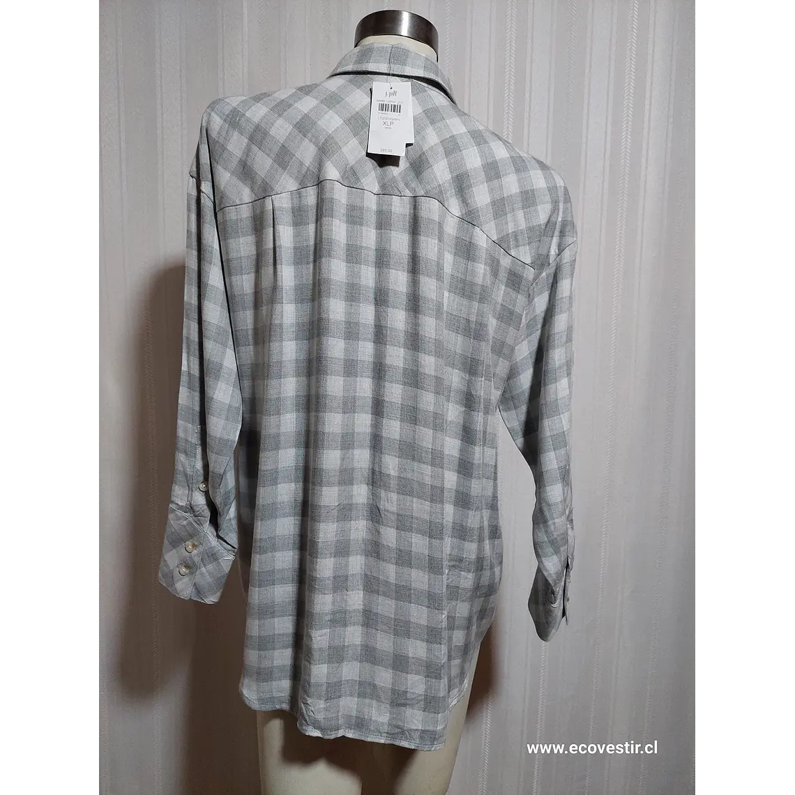 BLUSA GRIS J.Jill TALLA XL 4