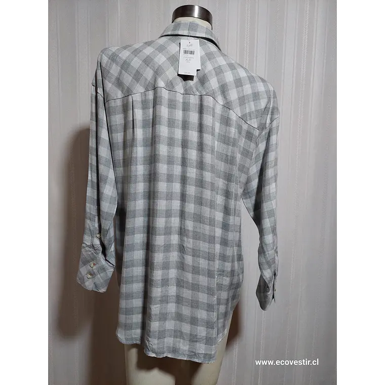 BLUSA GRIS J.Jill TALLA XL 4