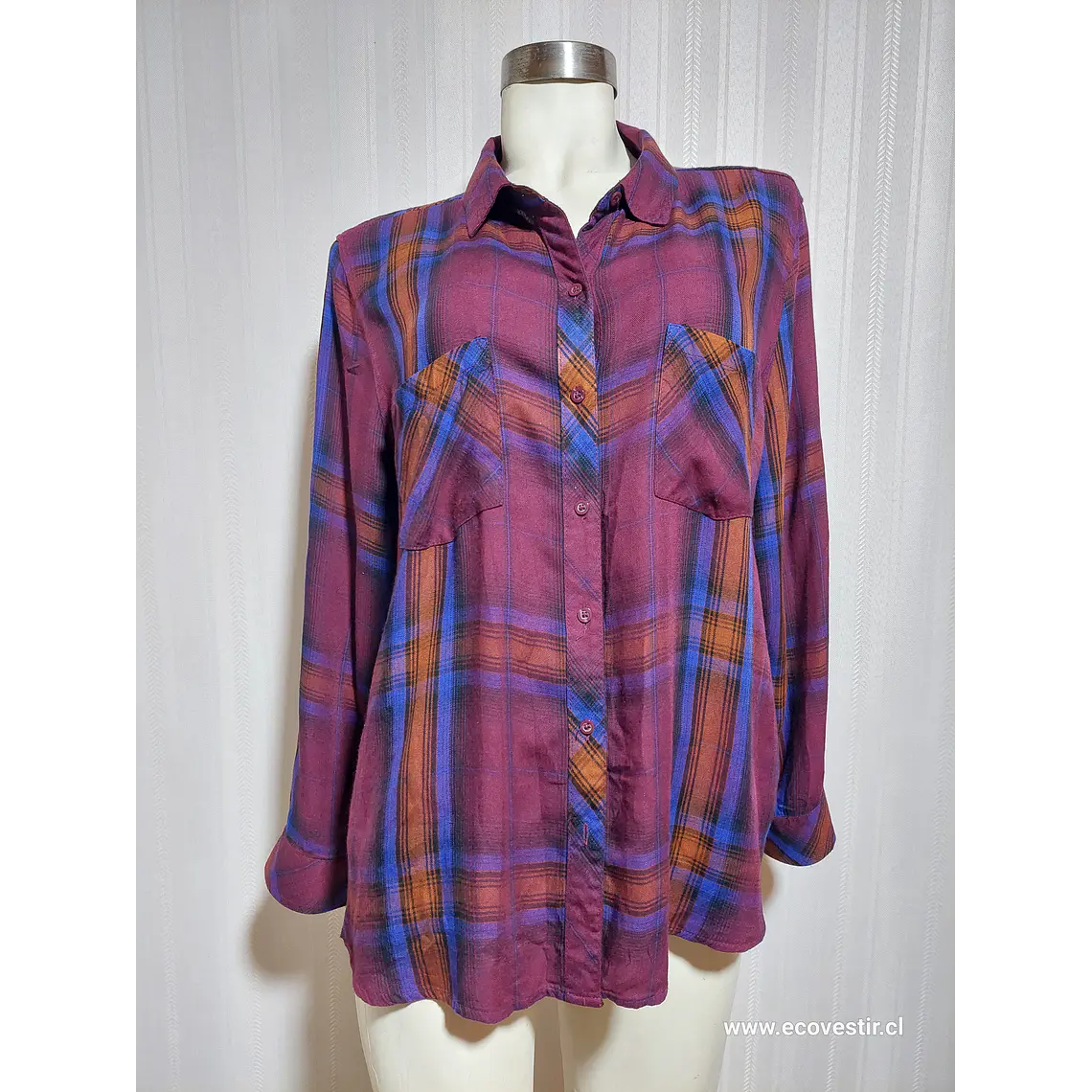 BLUSA BURDEO-AZUL ANA XXL 1