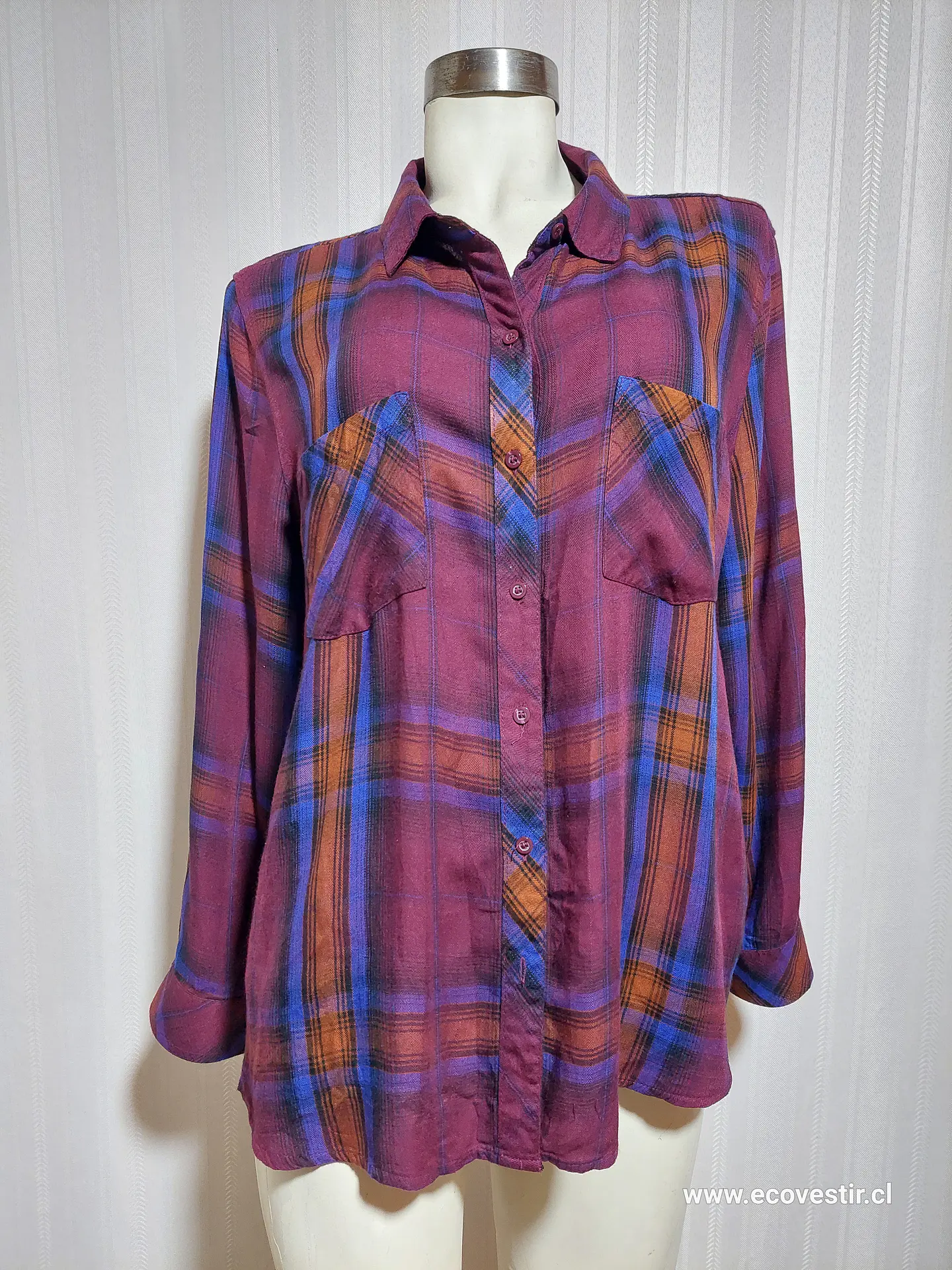 BLUSA BURDEO-AZUL ANA XXL 1