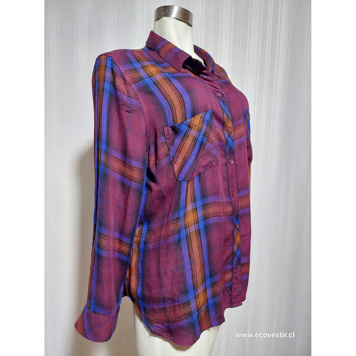 BLUSA BURDEO-AZUL ANA XXL 2