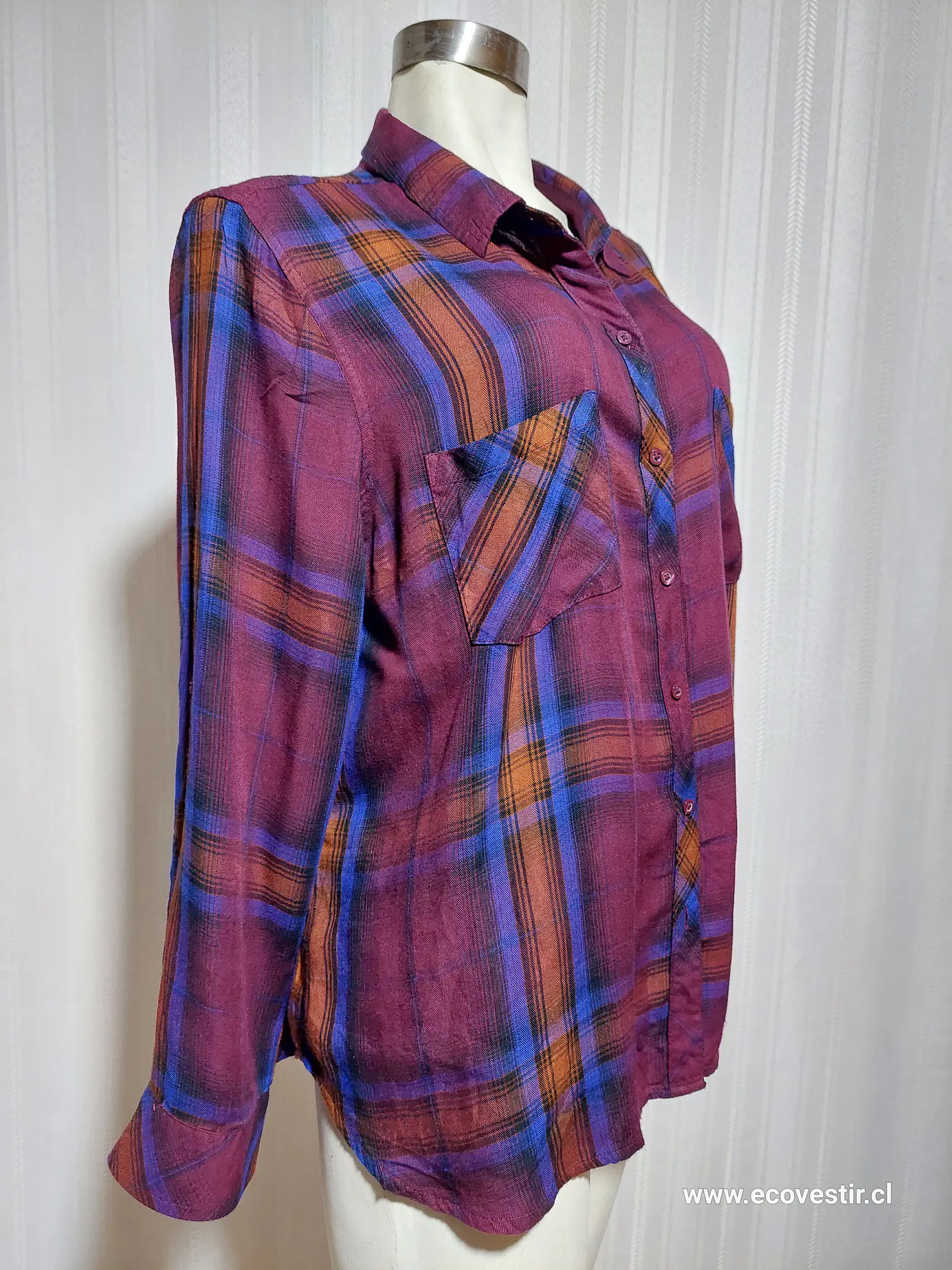 BLUSA BURDEO-AZUL ANA XXL 2