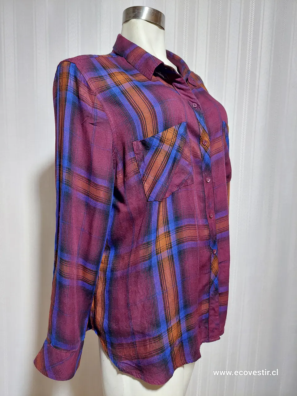 BLUSA BURDEO-AZUL ANA XXL 2