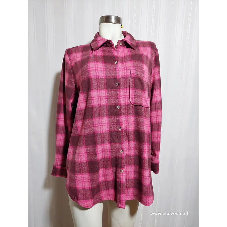 BLUSA ROSADA TERRA & SKY TALLA 0X 1