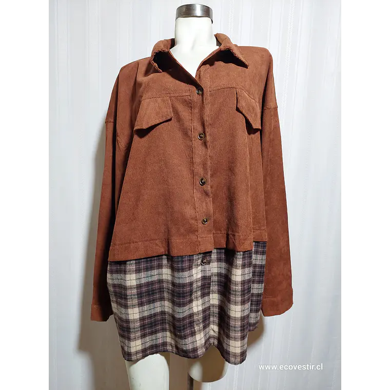 BLUSA CAFE SHEIN  TALLA 4XL 1