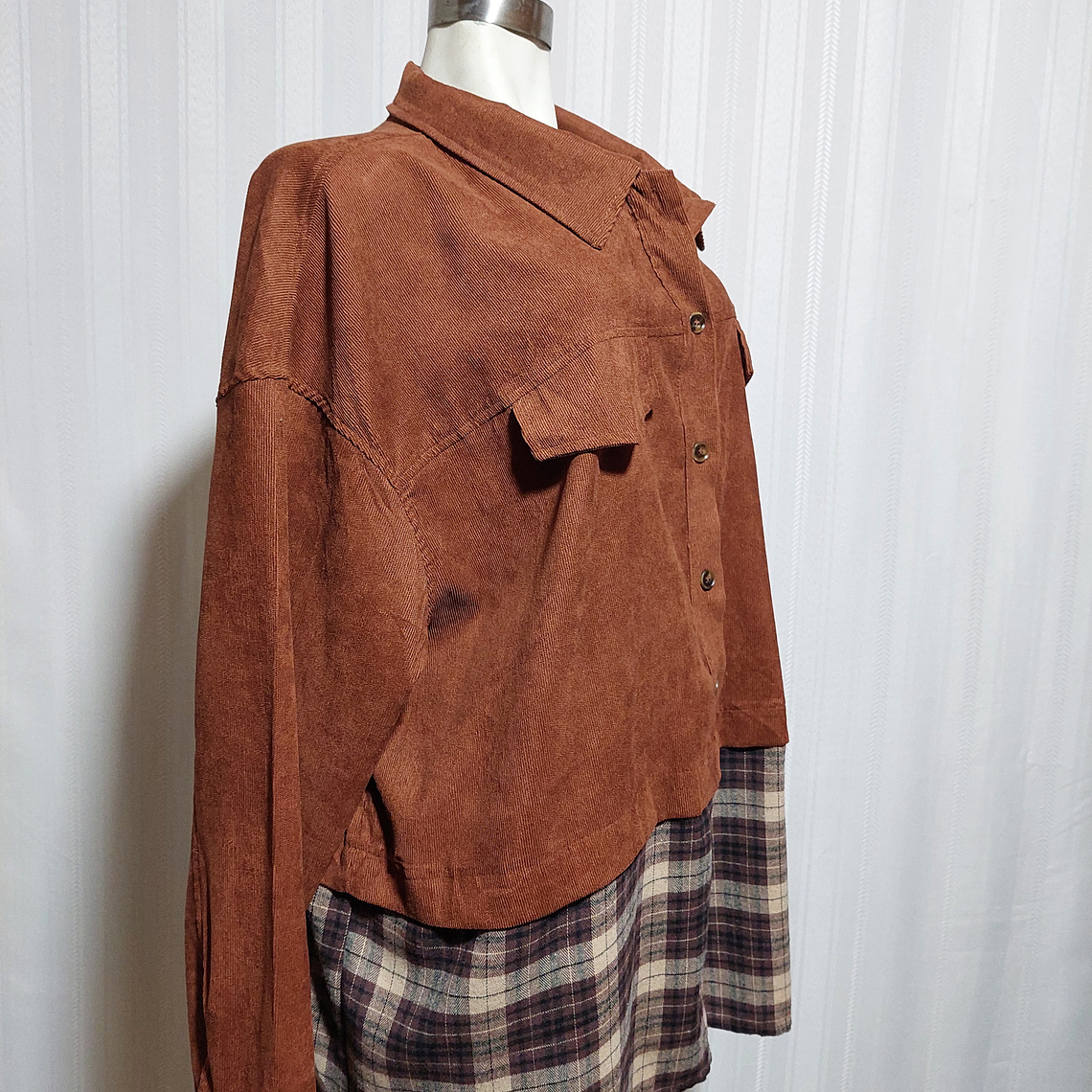 BLUSA CAFE SHEIN  TALLA 4XL 2