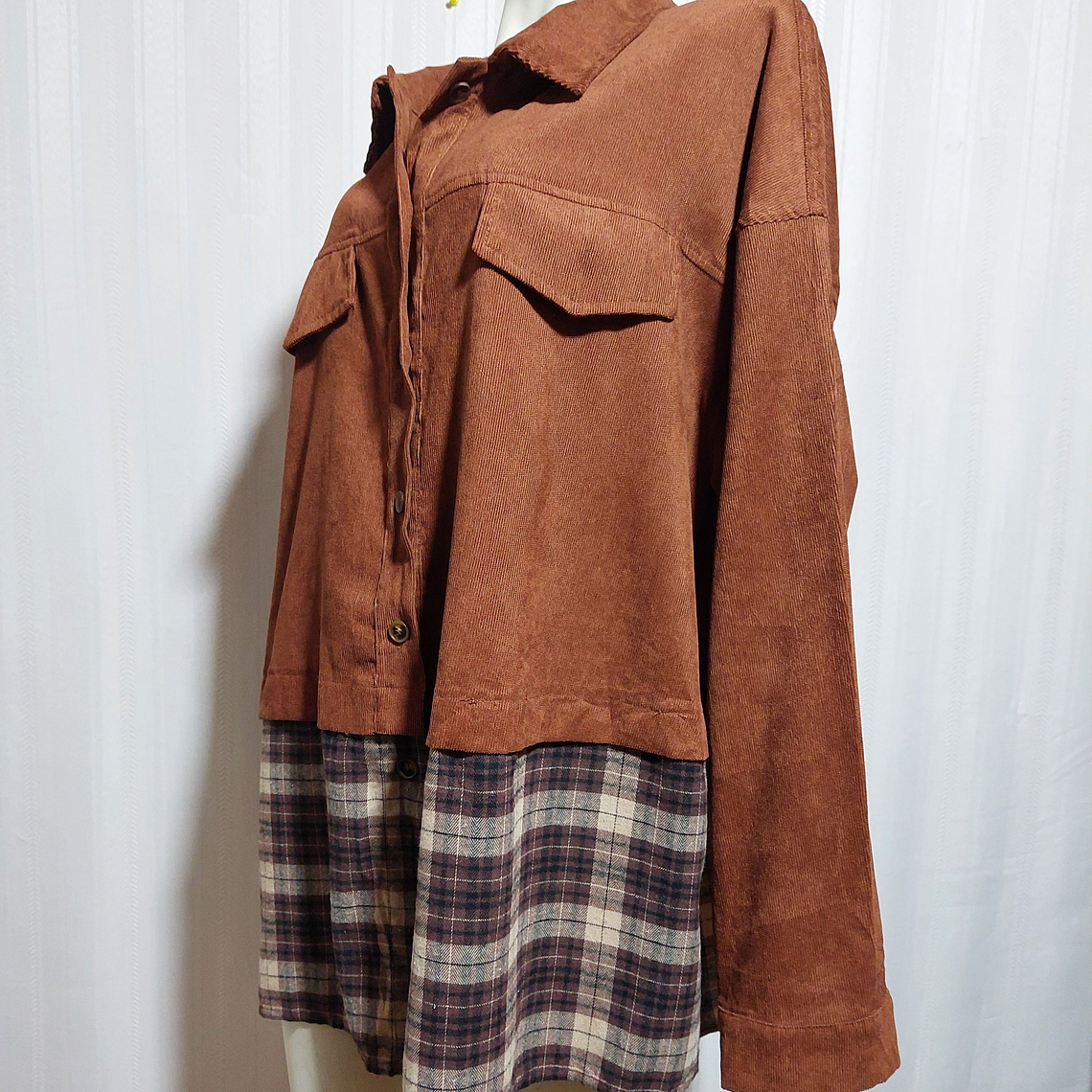 BLUSA CAFE SHEIN  TALLA 4XL 3