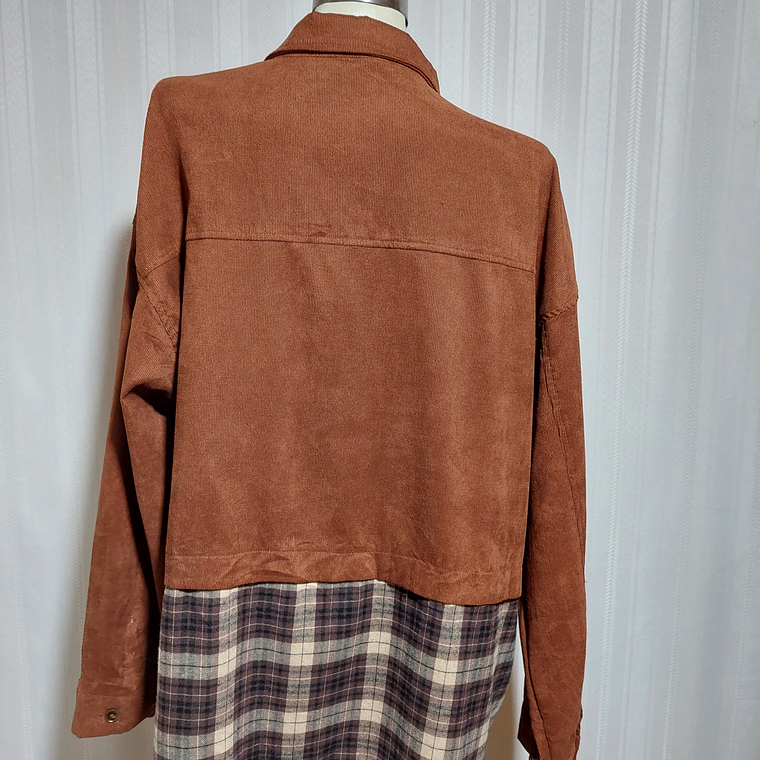 BLUSA CAFE SHEIN  TALLA 4XL 4