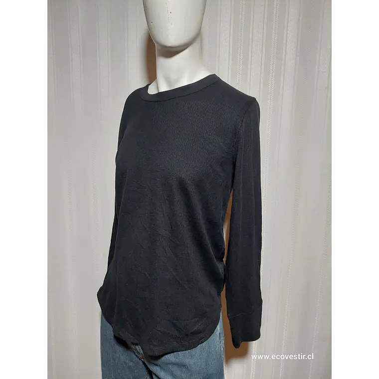 POLERA M/L NEGRO GAP TALLA XXL 2