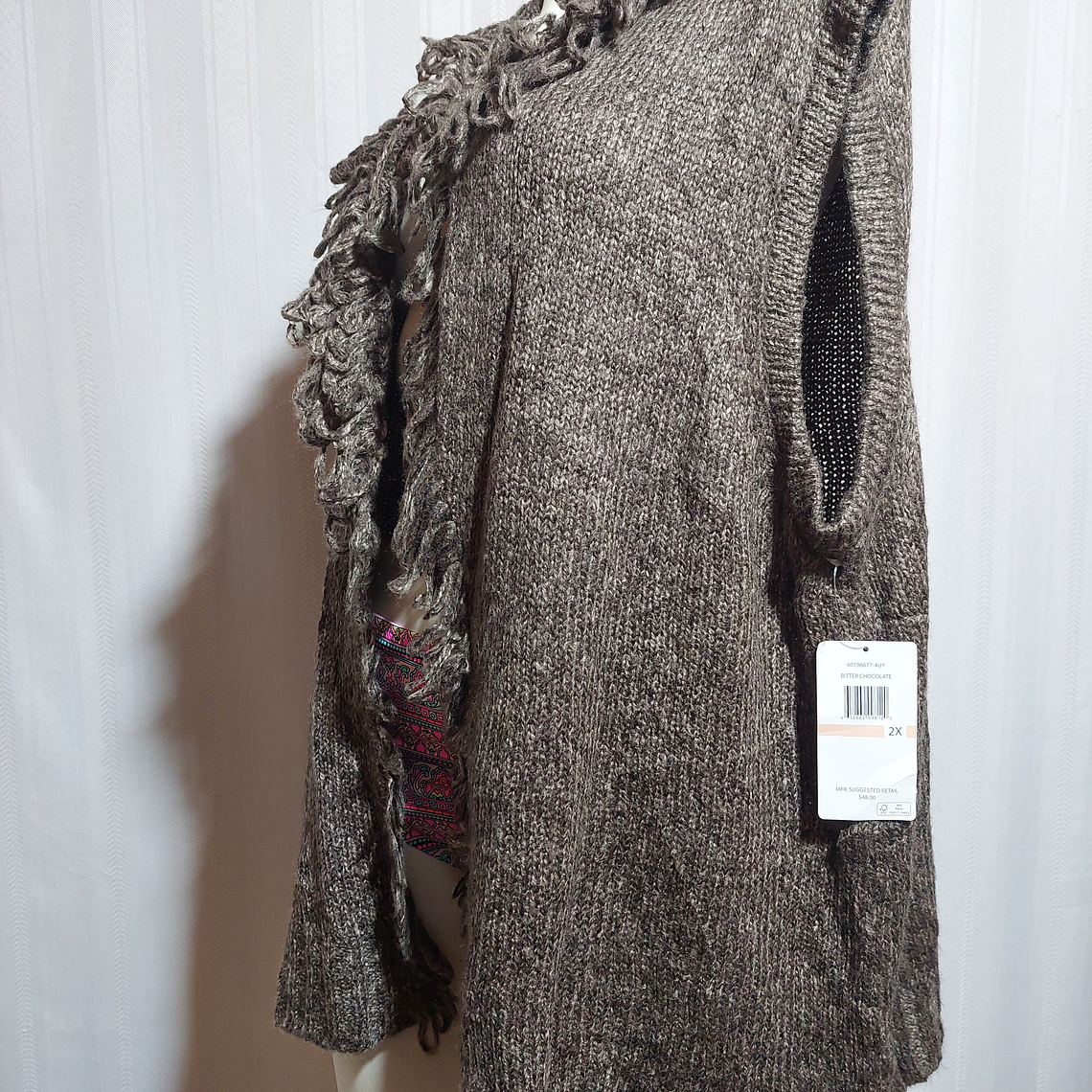 CARDIGAN CAFE GLORIA VANDERBILT TALLA 2X 3