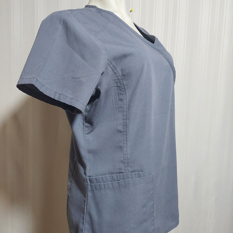 POLERA GRIS SCRUBSTAR TALLA M 2