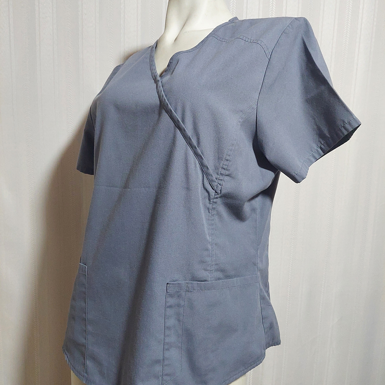 POLERA GRIS SCRUBSTAR TALLA M 3