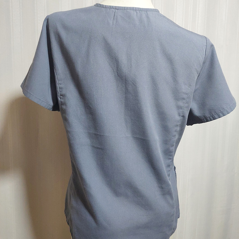 POLERA GRIS SCRUBSTAR TALLA M 4