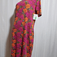 VESTIDO FLORAL MULTICOLOR LULAROE TALLA XL  - Miniatura 2