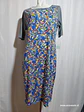 VESTIDO FLORAL MULTICOLOR LULAROE TALLA 2XL  - Miniatura 1