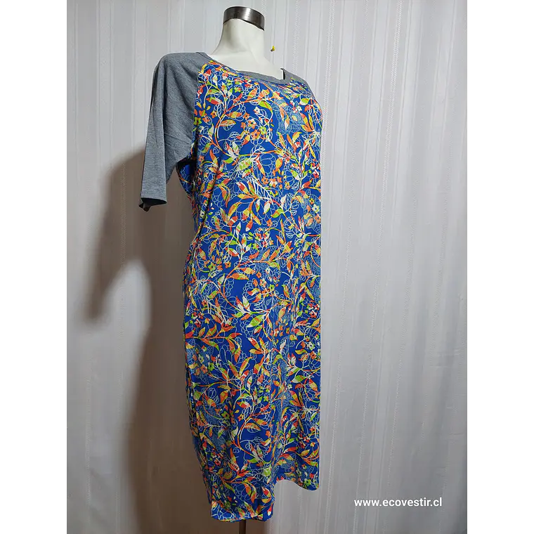 VESTIDO FLORAL MULTICOLOR LULAROE TALLA 2XL  2