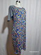 VESTIDO FLORAL MULTICOLOR LULAROE TALLA 2XL  - Miniatura 2